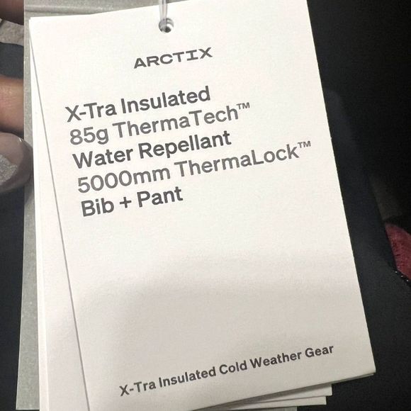 ARCTIX Men's Eco Friend Corkscrew Bib Overalls US SZ S: NWT - Picture 12 of 14